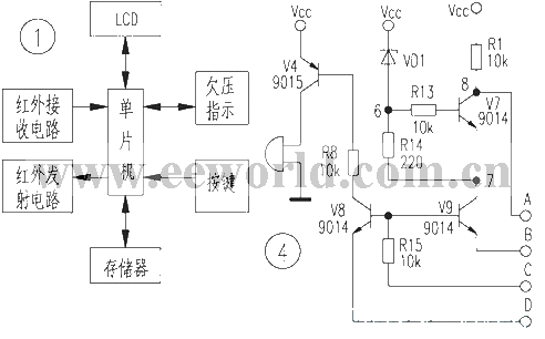 智能型紅外遙控器電路設計