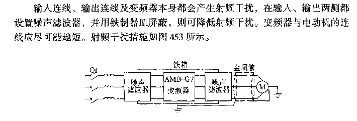 通用變頻器抗射頻電路