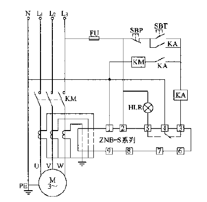 雙華ZNB-S配電流互感器的應用電路
