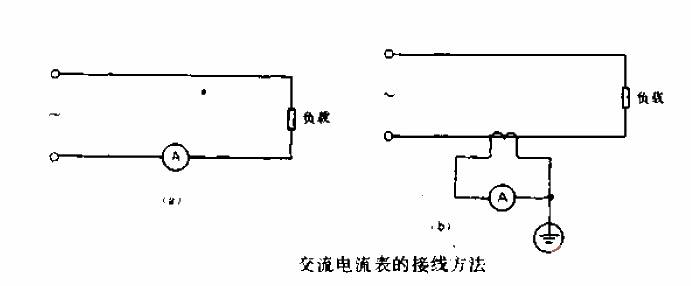 交流電流表的接線方法