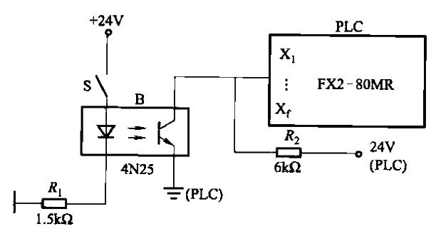 供電耦合器與PLC的接口電路