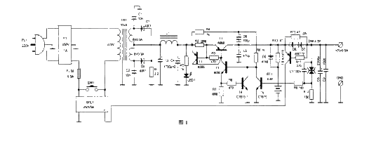自制的自動控制電源適配器