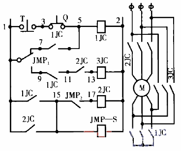 電動機Y-△形啟動電路