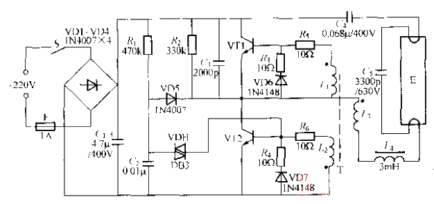 電子節能燈電路（2）