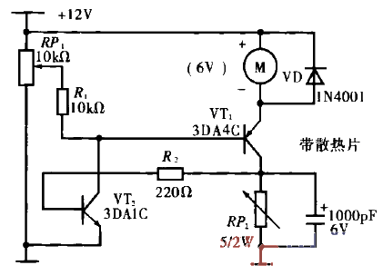 電動機(jī)轉(zhuǎn)速控制電路