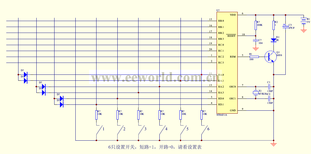 彩電遙控器17