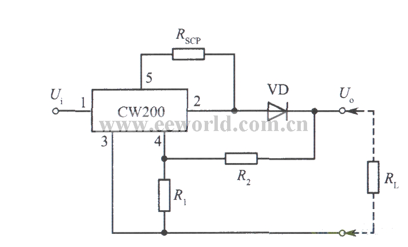 CW200組成的充電器