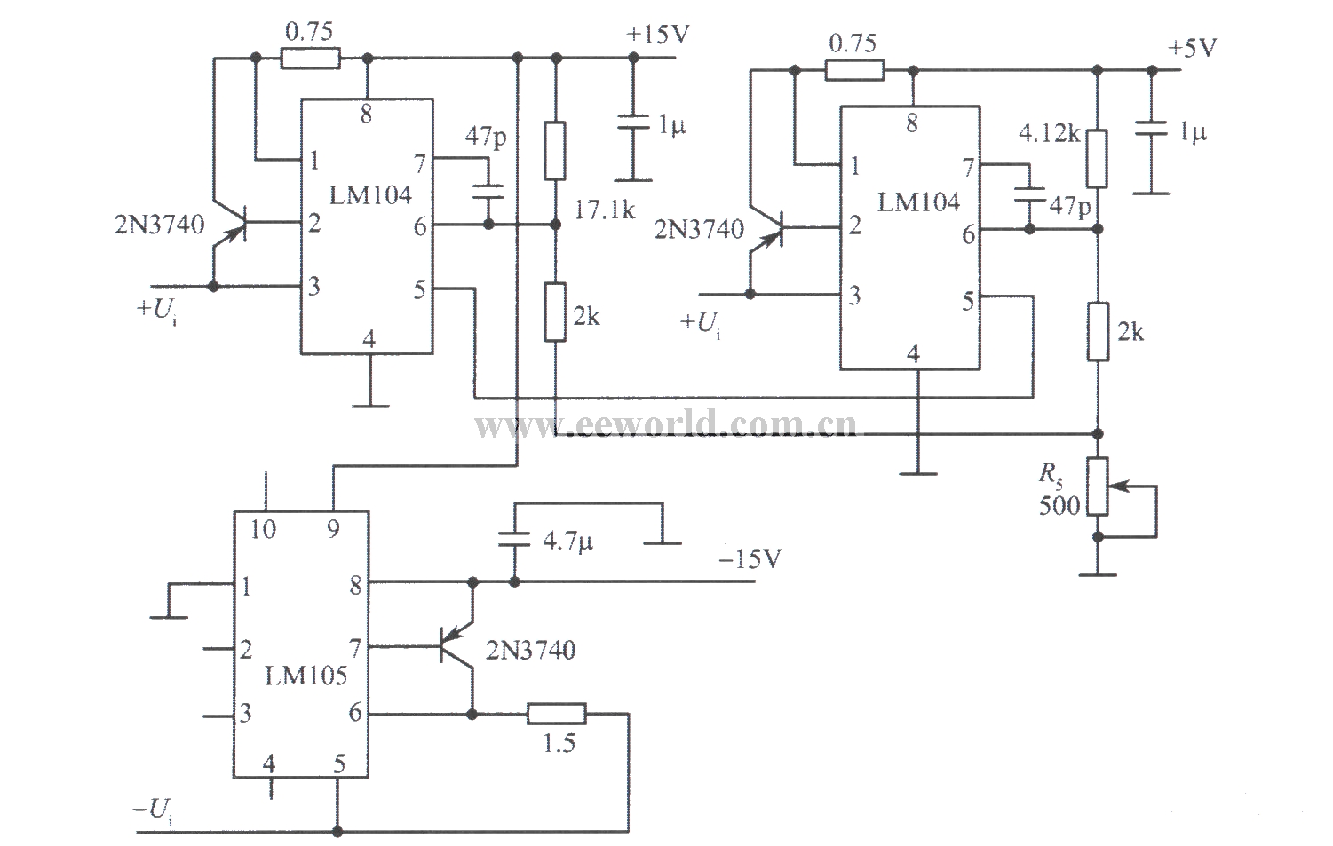單控穩壓電源之二
