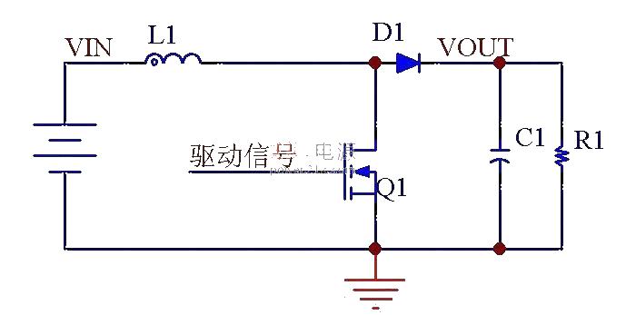 Boost電路的拓撲電路