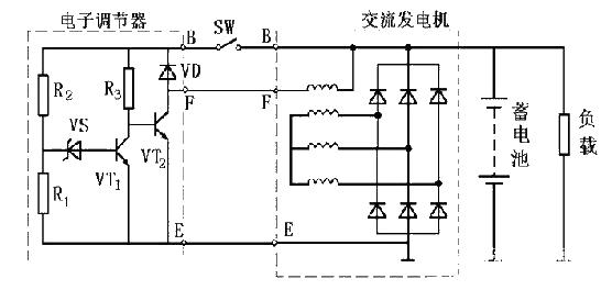 電子調節器基本電路