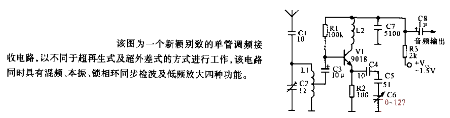 單管FM接收機