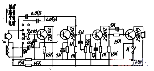 日本TH300型助聽器電路