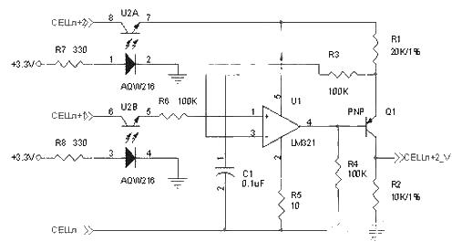 電壓檢測與接口電路設計原理圖