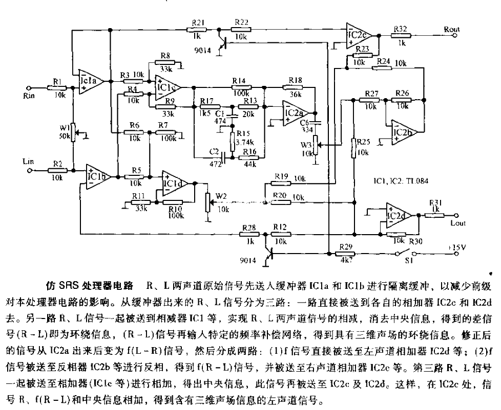 仿SRS處理器電路