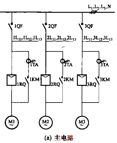 消防泵（兩用一備）軟啟動器控制電路a