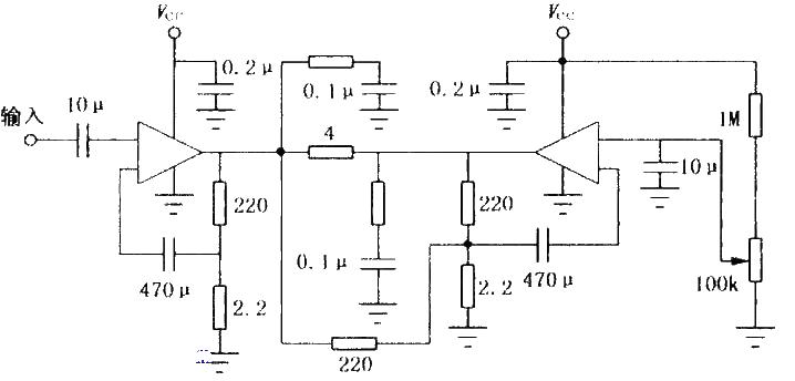8W音頻功率放大電路