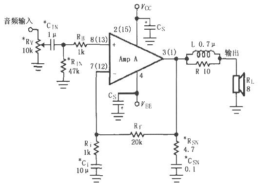 基于LM4730的輔助音頻功率放大電路設(shè)計(jì)