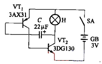 閃光信號(hào)燈電路之二