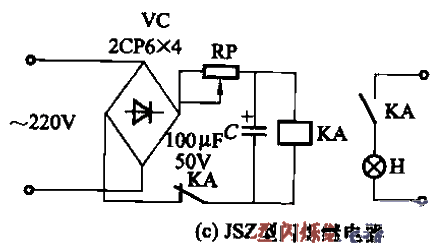 閃光信號(hào)燈電路之一c