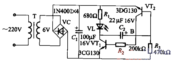 閃光信號(hào)燈電路之三
