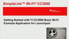 德州儀器CC3000 WiFi連接開發套件入門介紹